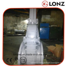 Big Size Dn400 F4 Cast Steel DIN Wedge Gate Valve